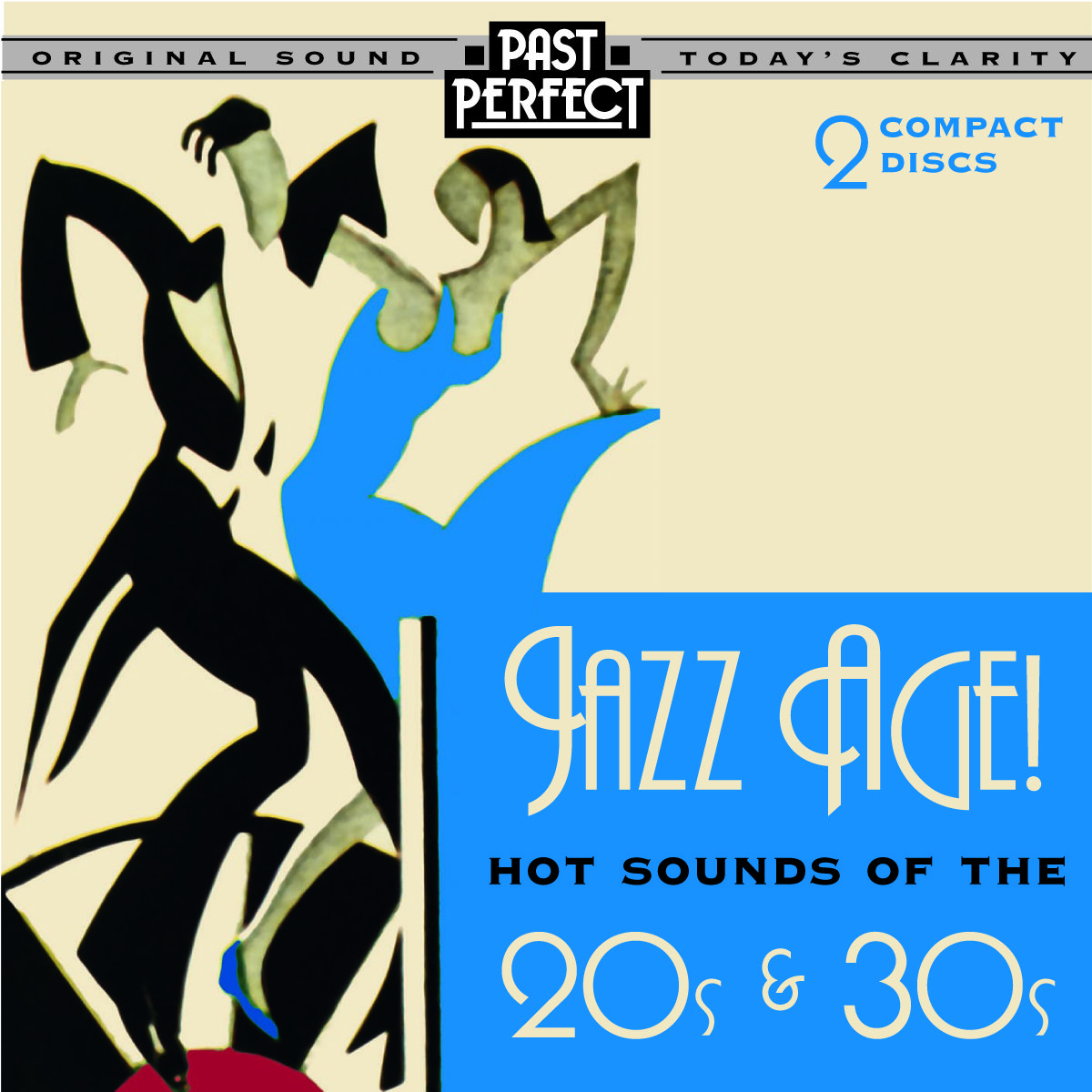 Jazz Age: Hot 1920s & 30s Sounds 51 Tracks 2-CD Set - Past Perfect